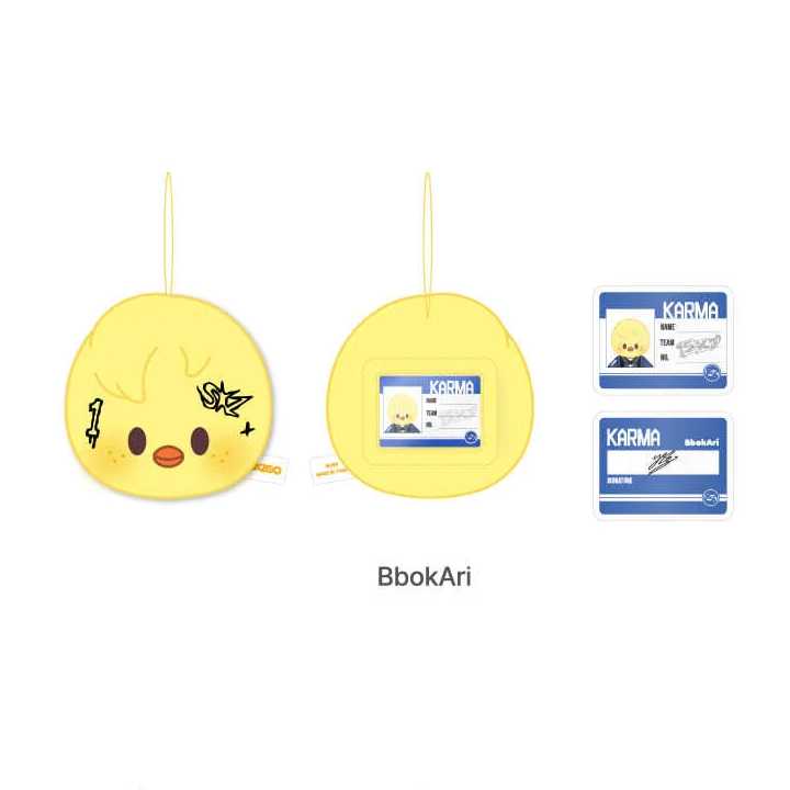 Stray Kids SKZOO Name Tag KARMA Ver KARMA POP UP Store Official MD - BBOKARI Version