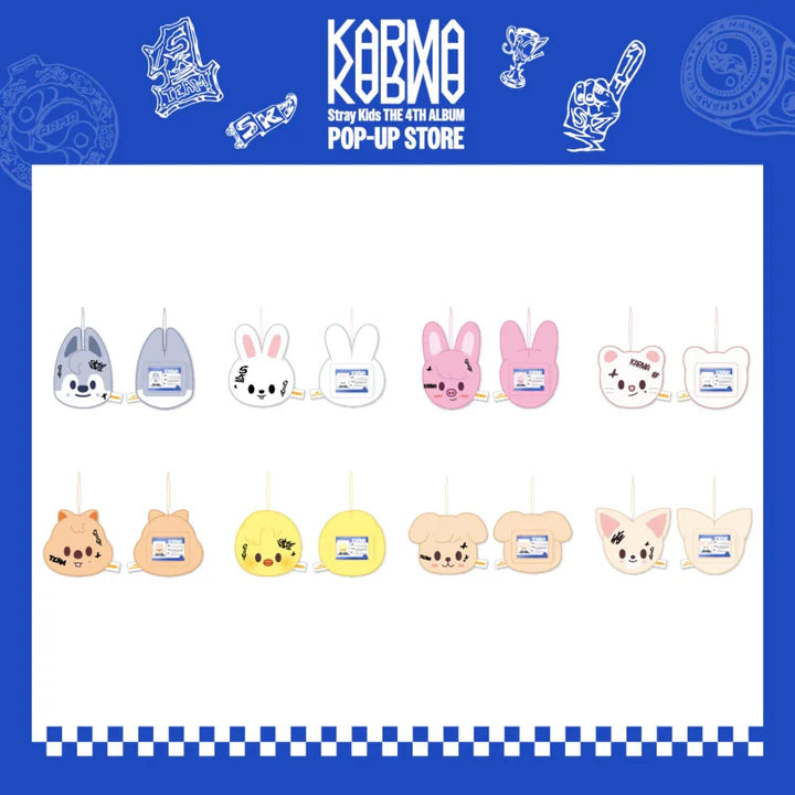 Stray Kids SKZOO Name Tag KARMA Ver KARMA POP UP Store Official MD - main image