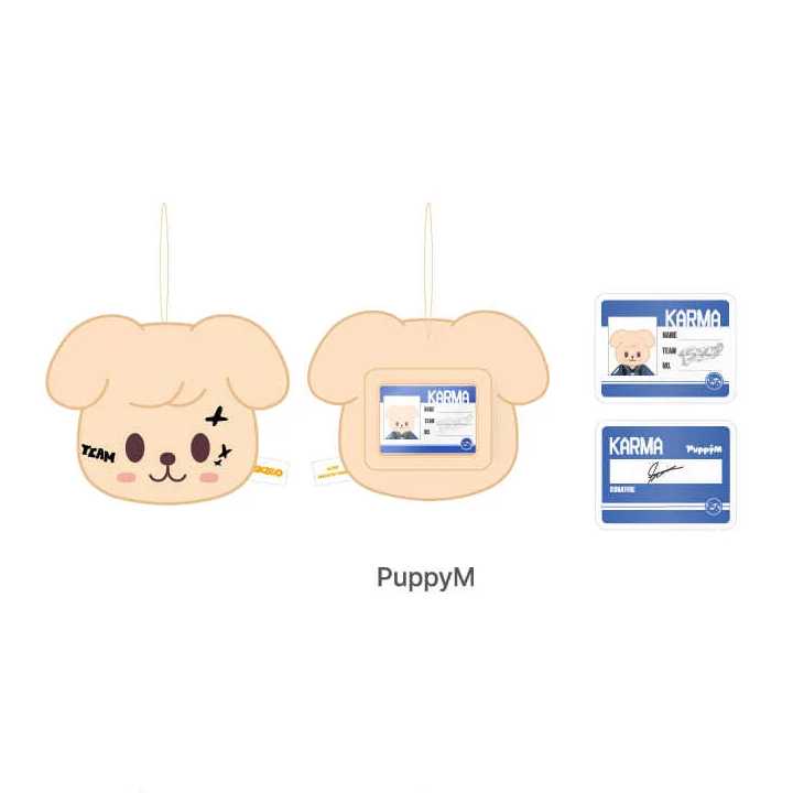 Stray Kids SKZOO Name Tag KARMA Ver KARMA POP UP Store Official MD - PUPPYM Version