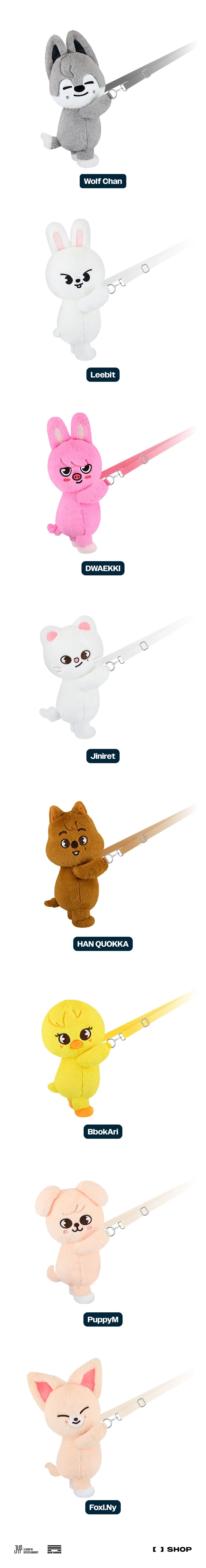 Stray Kids - SKZOO Plush Bag ['dominATE : celebrATE' World Tour Official MD]