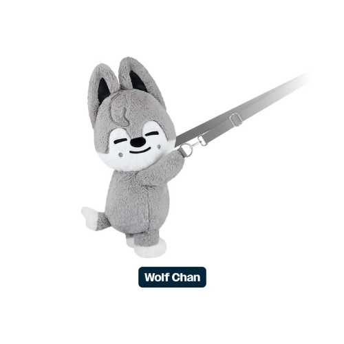 Stray Kids SKZOO Plush Bag dominATE celebrATE World Tour Official MD - Wolf Chan Version