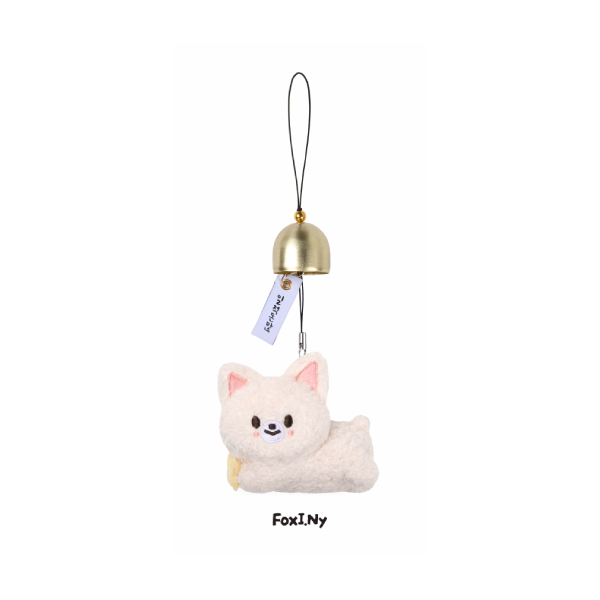 Stray Kids SKZOO Plush Door Bell Keyring RUN IT World Tour Official MD FoxINy Ver - main image