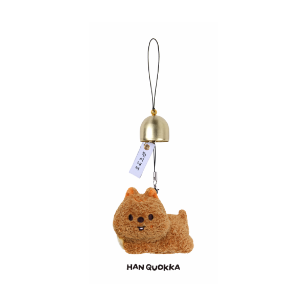 Stray Kids SKZOO Plush Door Bell Keyring RUN IT World Tour Official MD HAN QUOKKA Ver - main image