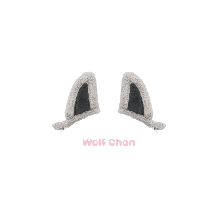 Stray Kids SKZOO Plush Hair Pin 6th Fanmeeting STAY in Our Little House Official MD WOLF CHAN Ver - main image