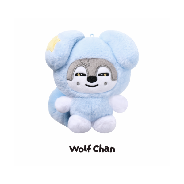 Stray Kids SKZOO Plush in TASY RUN IT World Tour Official MD Wolf Chan Ver - main image