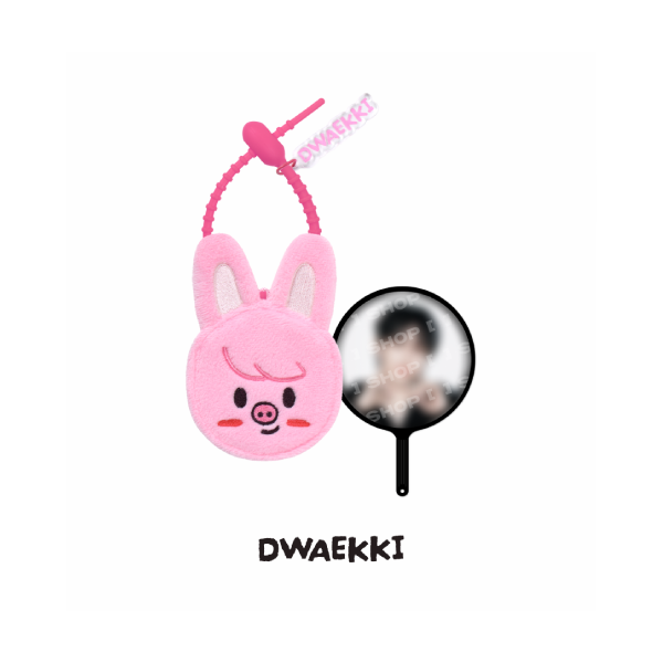 Stray Kids SKZOO Plush Mini Picket Keyring RUN IT World Tour Official MD DWAEKKI Ver - main image