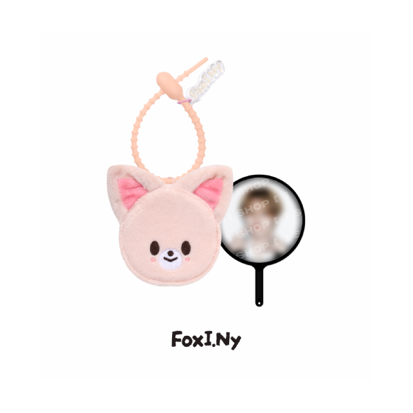Stray Kids SKZOO Plush Mini Picket Keyring RUN IT World Tour Official MD FoxINy Ver - main image