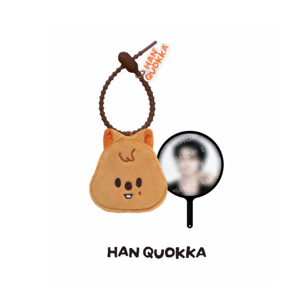 Stray Kids SKZOO Plush Mini Picket Keyring RUN IT World Tour Official MD HAN QUOKKA Ver - main image