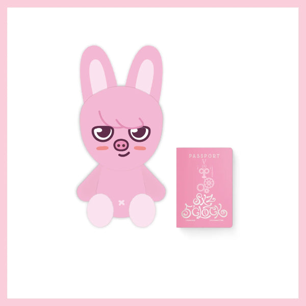 Stray Kids SKZOO Plush Teddybear Ver 5th Fanmeeting SKZ 5 CLOCK Official MD - Dwaekki Version