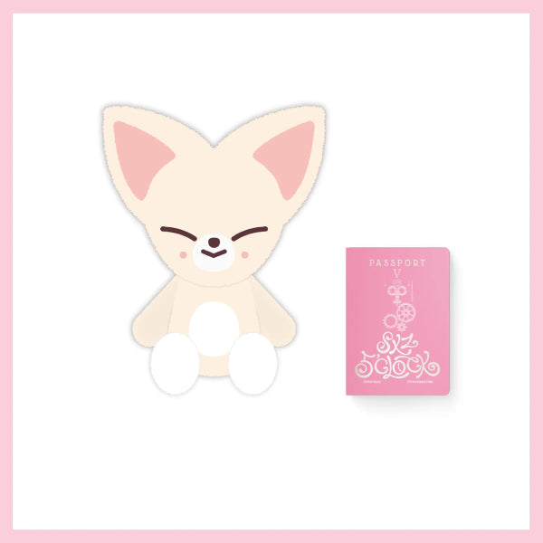 Stray Kids SKZOO Plush Teddybear Ver 5th Fanmeeting SKZ 5 CLOCK Official MD - FoxI.Ny Version