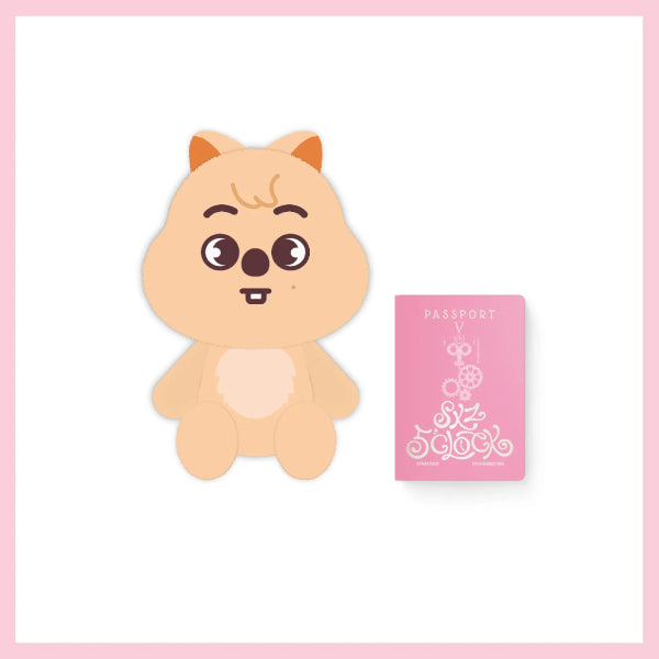 Stray Kids SKZOO Plush Teddybear Ver 5th Fanmeeting SKZ 5 CLOCK Official MD - Han Quokka Version