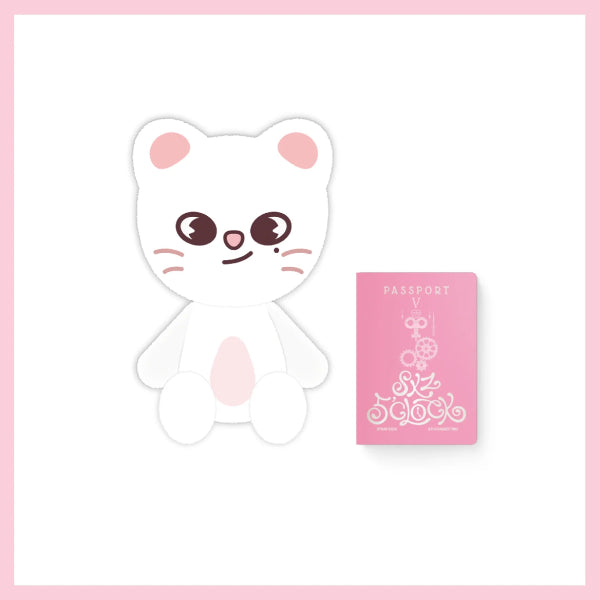 Stray Kids SKZOO Plush Teddybear Ver 5th Fanmeeting SKZ 5 CLOCK Official MD - Jiniret Version