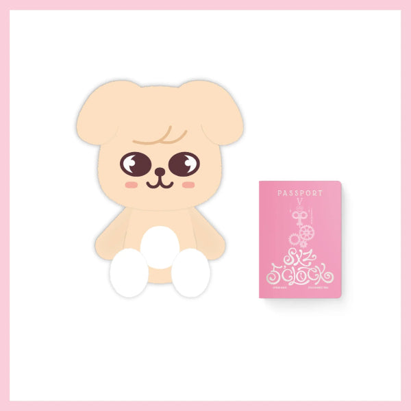Stray Kids SKZOO Plush Teddybear Ver 5th Fanmeeting SKZ 5 CLOCK Official MD - PuppyM Version