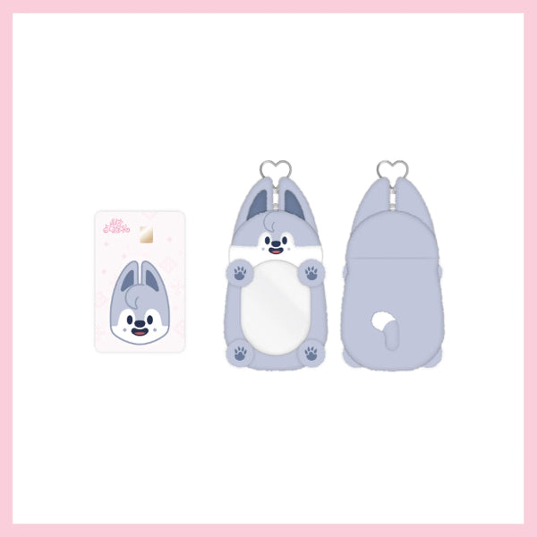 Stray Kids SKZOO Reel Holder 5th Fanmeeting SKZ 5CLOCK Official MD - Wolf Chan Version