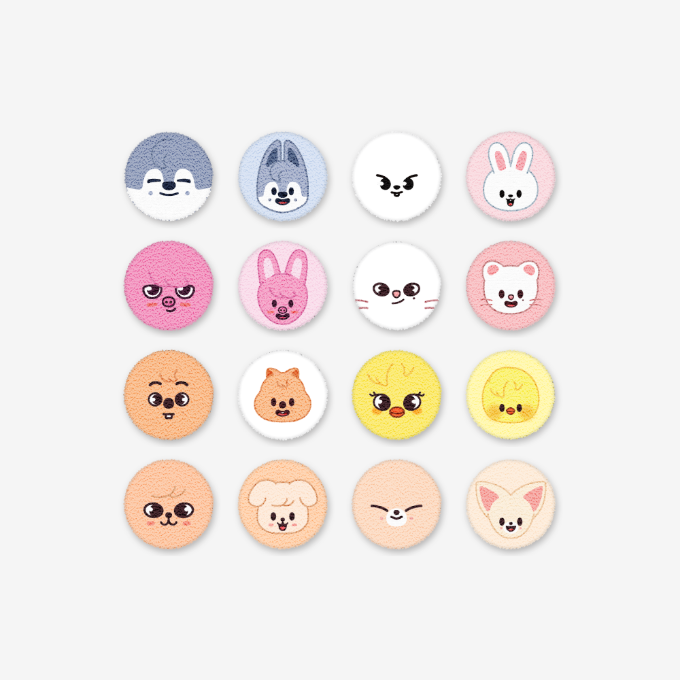 Stray Kids - SKZOO Secret Boucle Can Badge [5th Fanmeeting 'SKZ 5