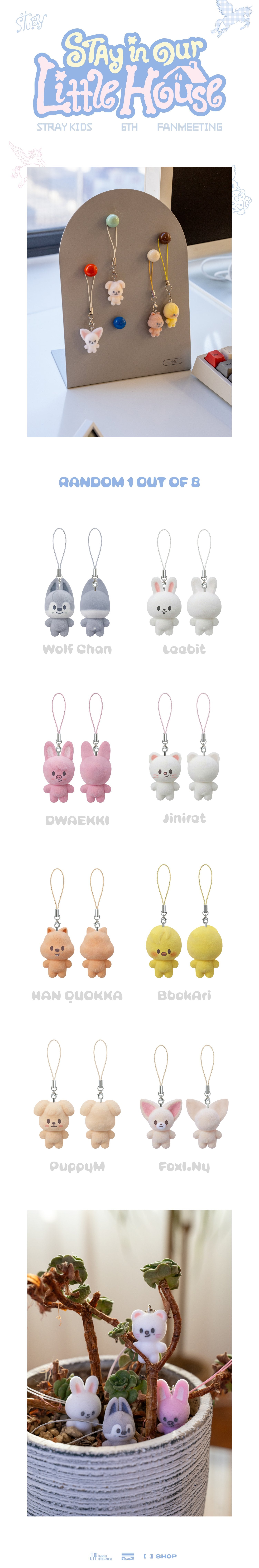 [PRE-ORDER] Stray Kids - SKZOO Secret Mini Charm [6th Fanmeeting 'STAY in Our Little House' Official MD]