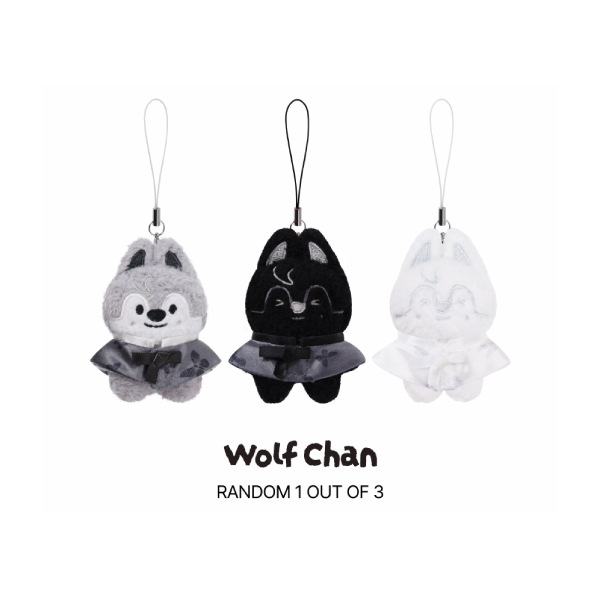 Stray Kids SKZOO Secret Plush Micro Ver RUN IT World Tour Official MD Wolf Chan Ver - main image
