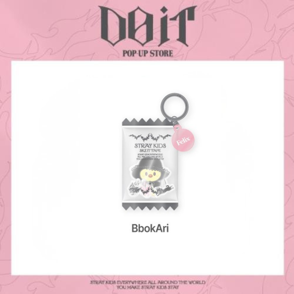 Stray Kids SKZOO Shaker Keyring DO IT POP-UP Store Official MD - BbokAri Ver - Main Image