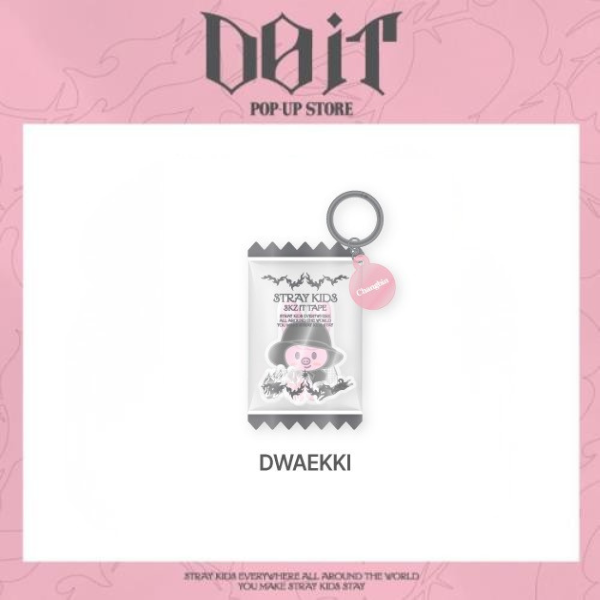 Stray Kids SKZOO Shaker Keyring DO IT POP-UP Store Official MD - Dwaekki Ver - Main Image