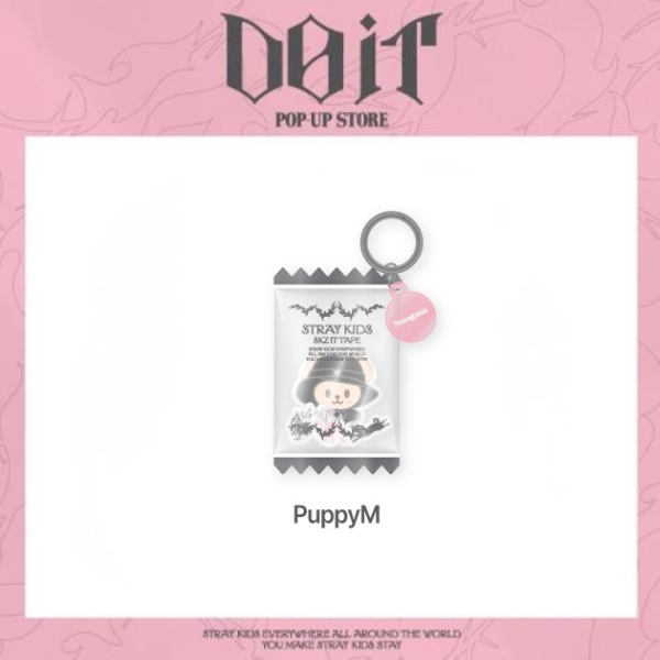 Stray Kids SKZOO Shaker Keyring DO IT POP-UP Store Official MD - PuppyM Ver - Main Image