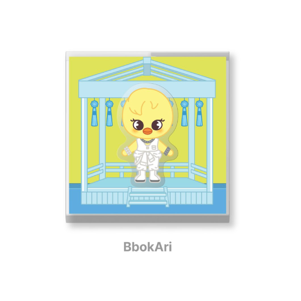 Stray Kids SKZOO Spinning Magnet THIS and THAT POP UP Store Official MD BBOKARI Ver - main image