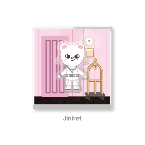 Stray Kids SKZOO Spinning Magnet THIS and THAT POP UP Store Official MD JINIRET Ver - main image