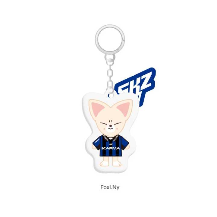 Stray Kids SKZOO Yinyang Keyring KARMA POP UP Store Official MD - FOXL NY Version
