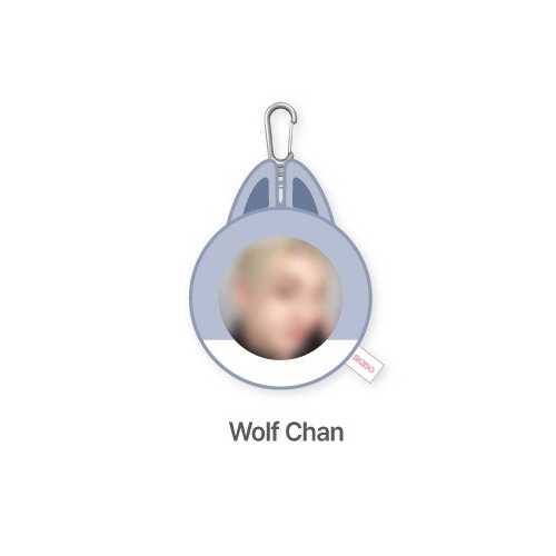 Stray Kids Soft Face Badge and SKZOO Cover Set DO IT POP UP Store Official MD - WOLF CHAN Version
