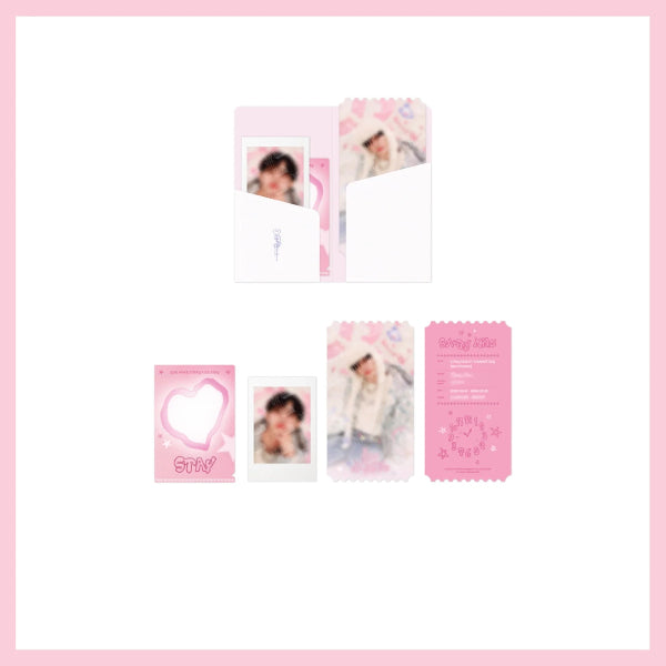Stray Kids Special Ticket Set 5th Fanmeeting SKZ 5 CLOCK Official MD - Bang Chan Version