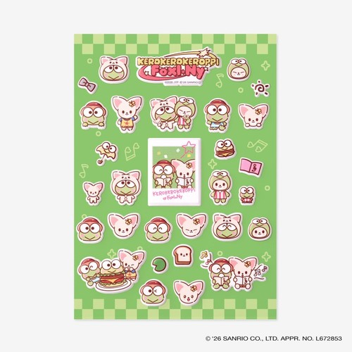 Stray Kids Sticker SKZOO X SANRIO CHARACTERS RUN IT JAPAN World Tour Official MD - FoxINy Ver - Main Image