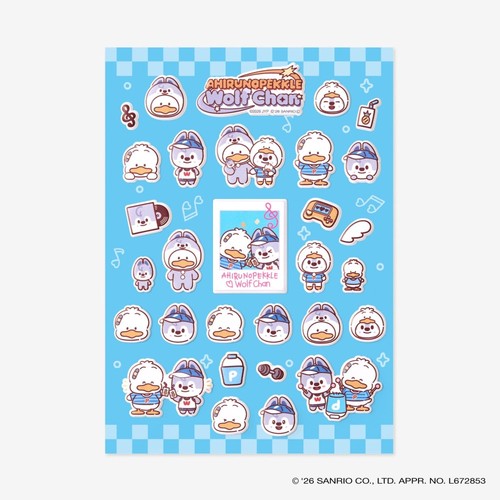 Stray Kids Sticker SKZOO X SANRIO CHARACTERS RUN IT JAPAN World Tour Official MD - Wolf Chan Ver - Main Image