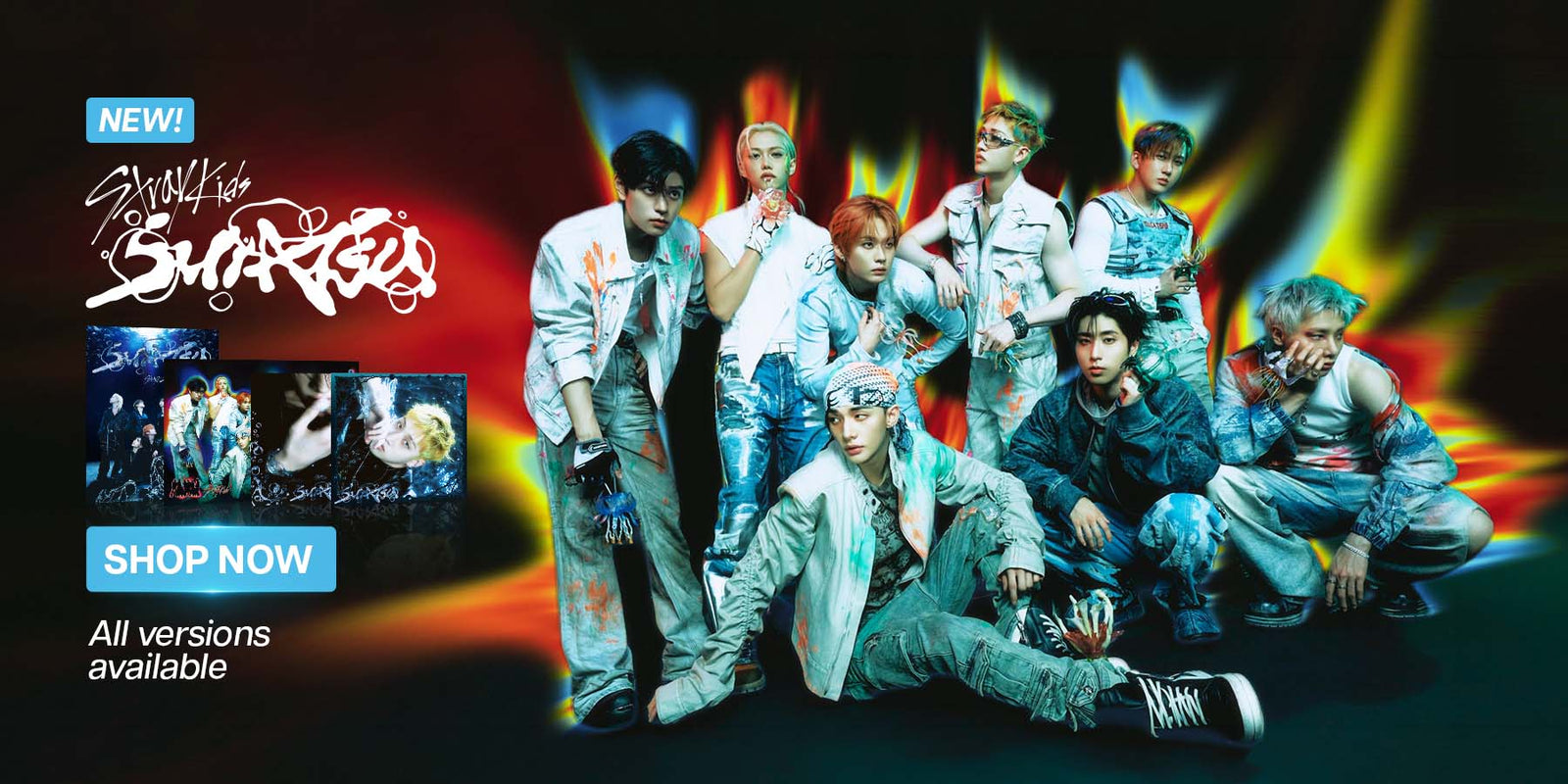Stray Kids SUIATSU Album Banner