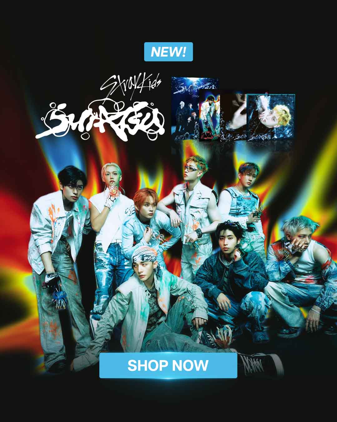 Stray Kids SUIATSU Album Mobile Banner