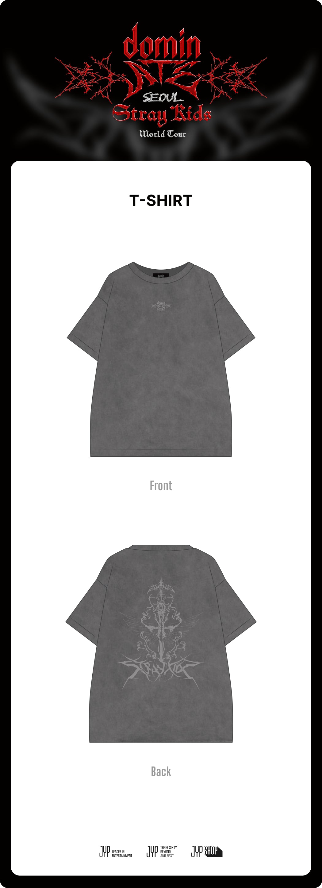 Stray Kids - T-Shirt ['dominATE SEOUL' World Tour Official MD]