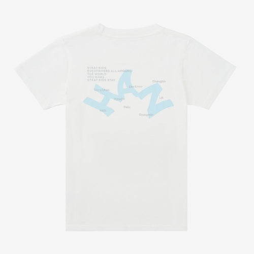 Stray Kids T-Shirt RUN IT JAPAN World Tour Official MD - HAN Ver -  Main Image