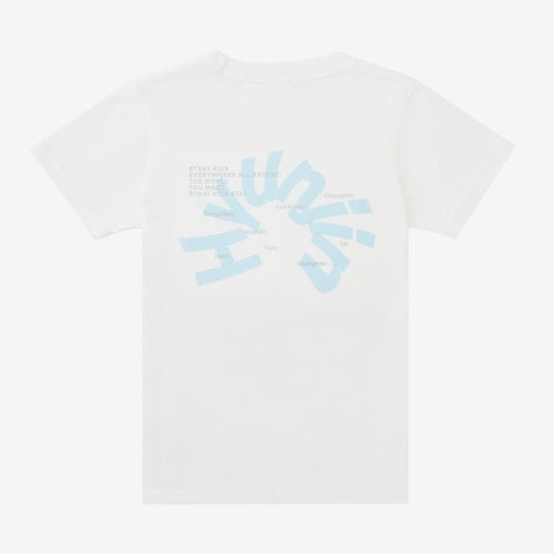 Stray Kids T-Shirt RUN IT JAPAN World Tour Official MD - HYUNJIN Ver -  Main Image