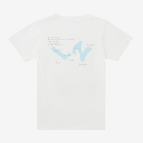 Stray Kids T-Shirt RUN IT JAPAN World Tour Official MD - IN Ver -  Main Image