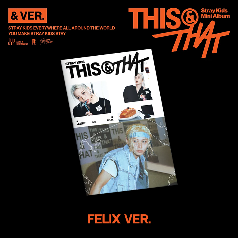 Stray Kids THIS AND THAT 10th Mini Album AND Ver - FELIX Ver - main image
