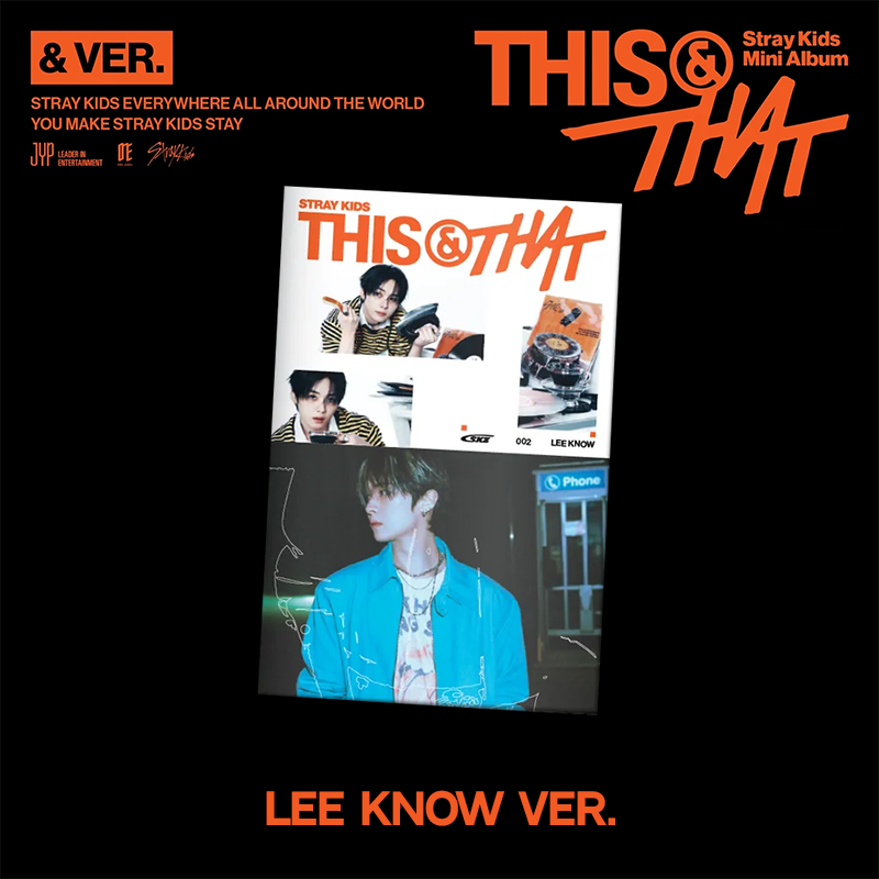 Stray Kids THIS AND THAT 10th Mini Album AND Ver - LEE KNOW Ver - main image