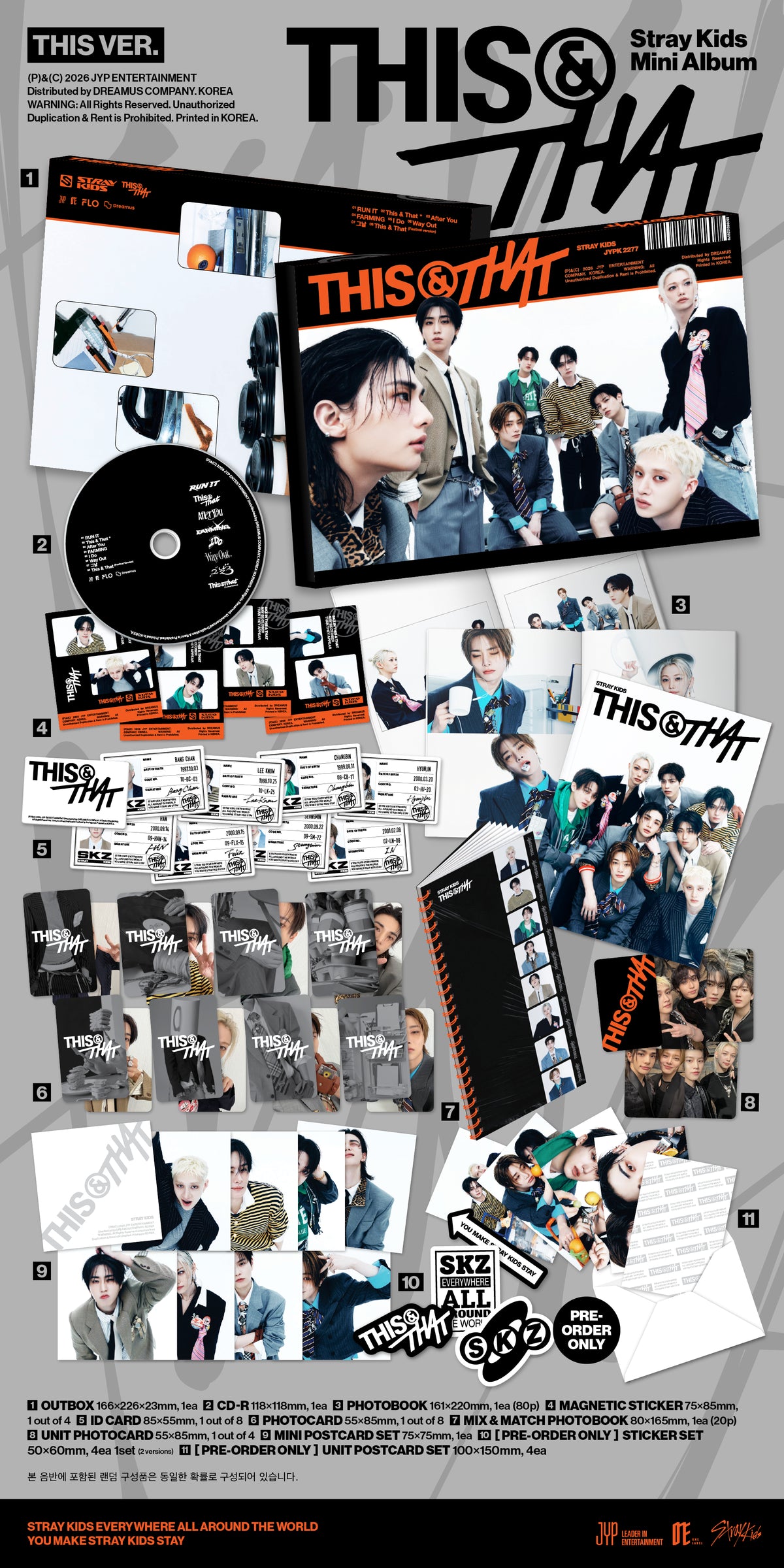 Stray Kids - THIS & THAT [10th Mini Album] gallery image 1