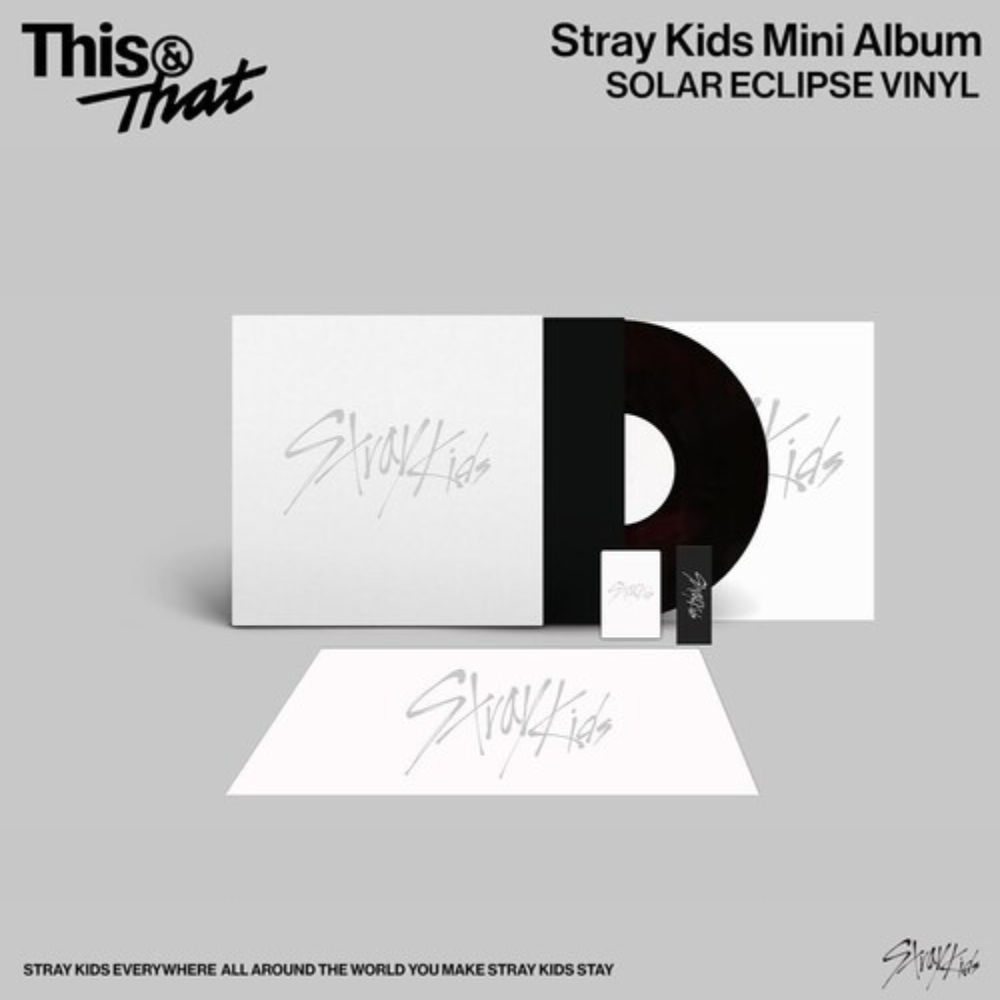 Stray Kids THIS and THAT 10th Mini Album SOLAR ECLIPSE VINYL Ver - Main Image