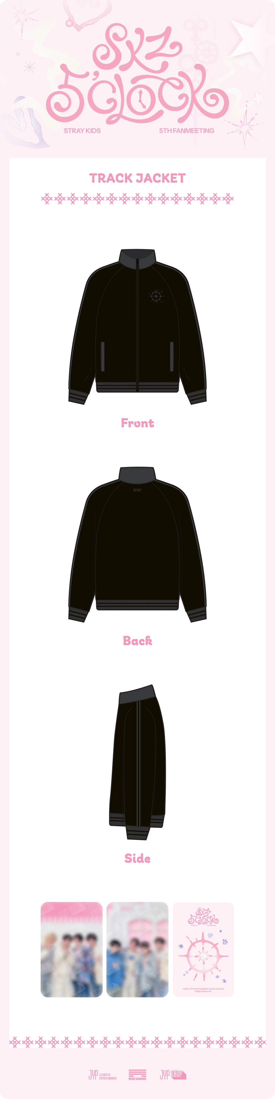 Stray Kids - Track Jacket [5th Fanmeeting 'SKZ 5'CLOCK' Official