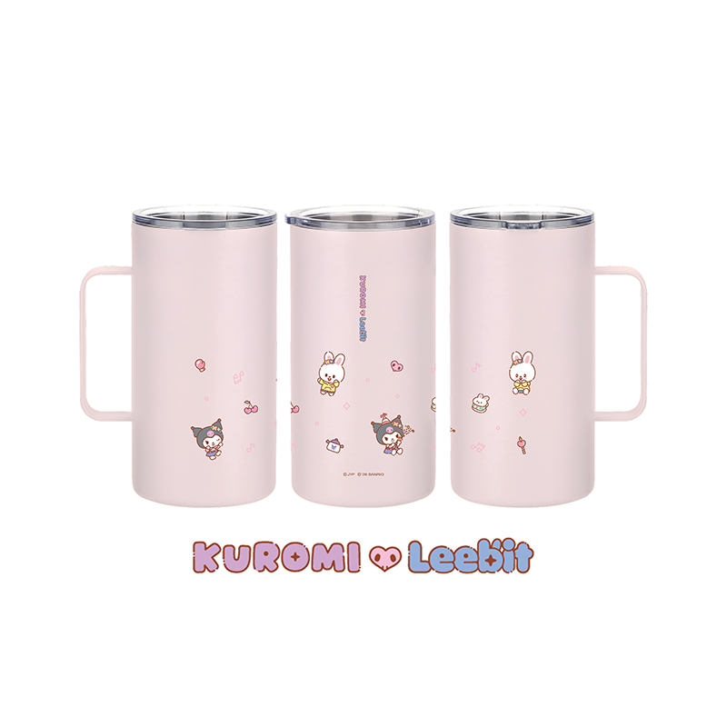Stray Kids Tumbler SKZOO X SANRIO CHARACTERS Official MD - KUROMI X Leebit Ver - main image