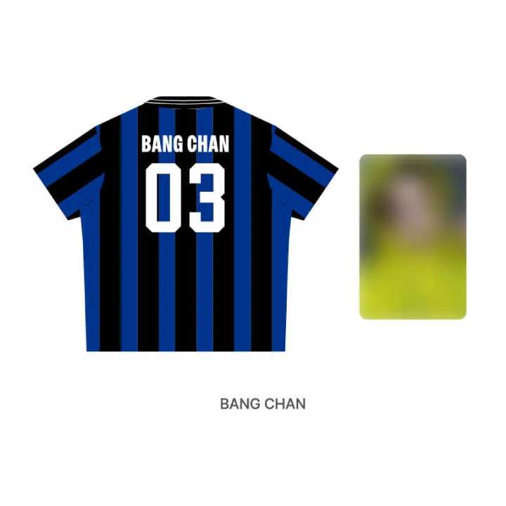 Stray Kids Uniform T Shirt KARMA POP UP Store Official MD - BANG CHAN Version