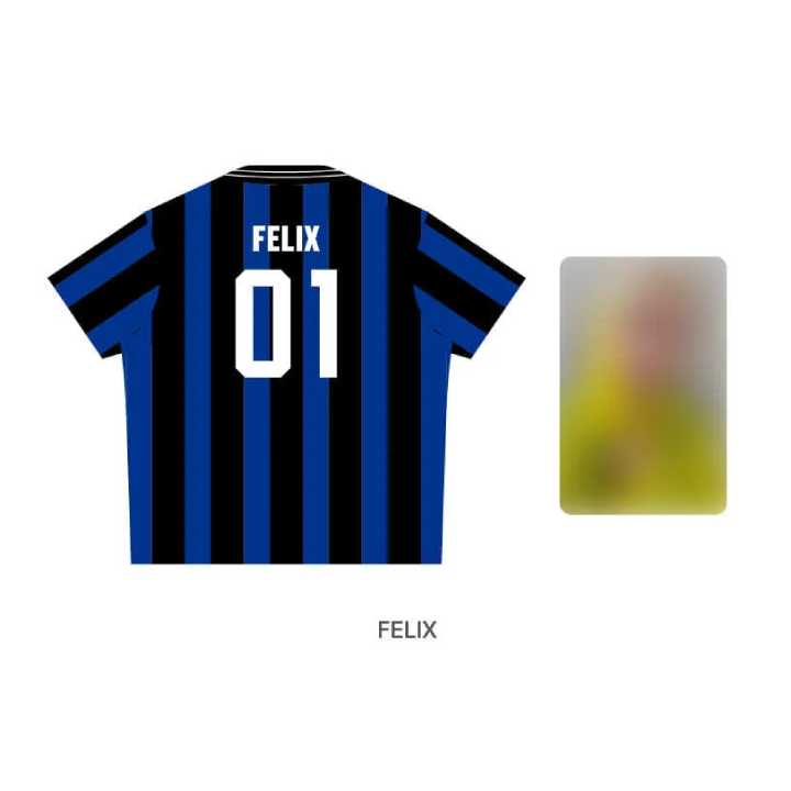 Stray Kids Uniform T Shirt KARMA POP UP Store Official MD - FELIX Version