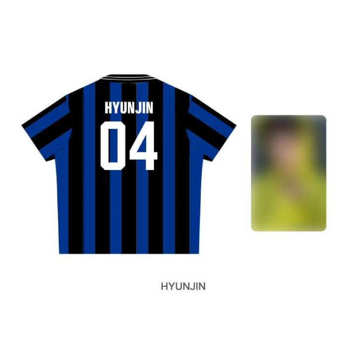 Stray Kids Uniform T Shirt KARMA POP UP Store Official MD - HYUNJIN Version