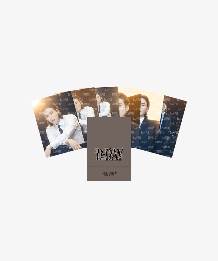 SUGA Mini Photo Card TOUR D-DAY - SUGA Version main image