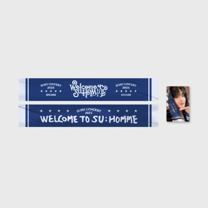SUHO Slogan Set 2025 SUHO CONCERT SU HOME Encore Official MD - main image