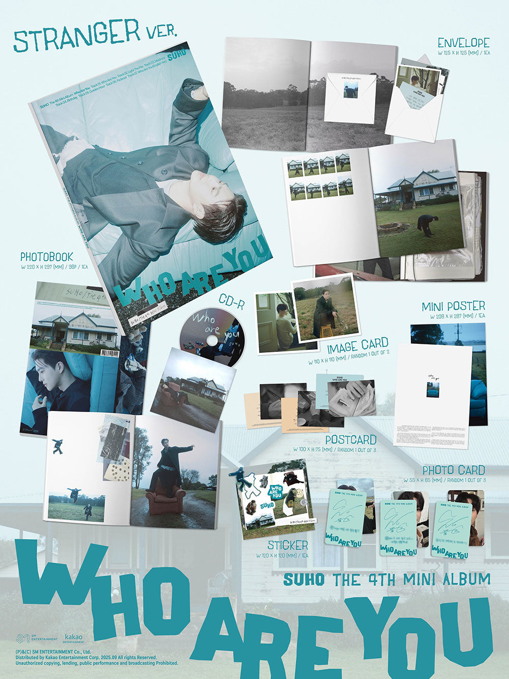SUHO - Who Are You [4th Mini Album - Stranger Ver.]