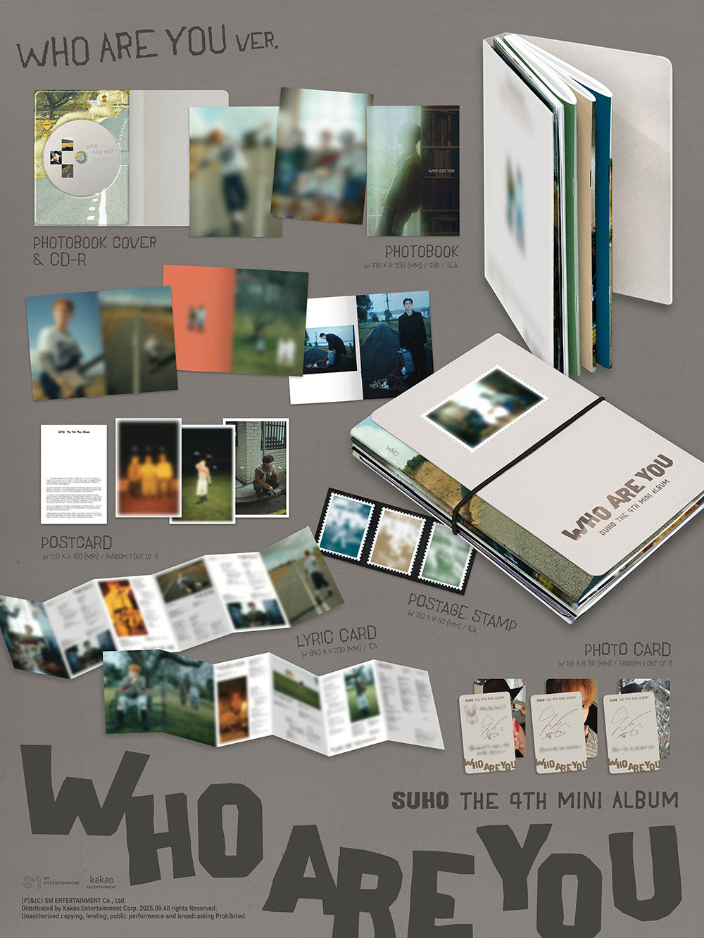 SUHO - Who Are You [4th Mini Album - Who Are You Ver.]
